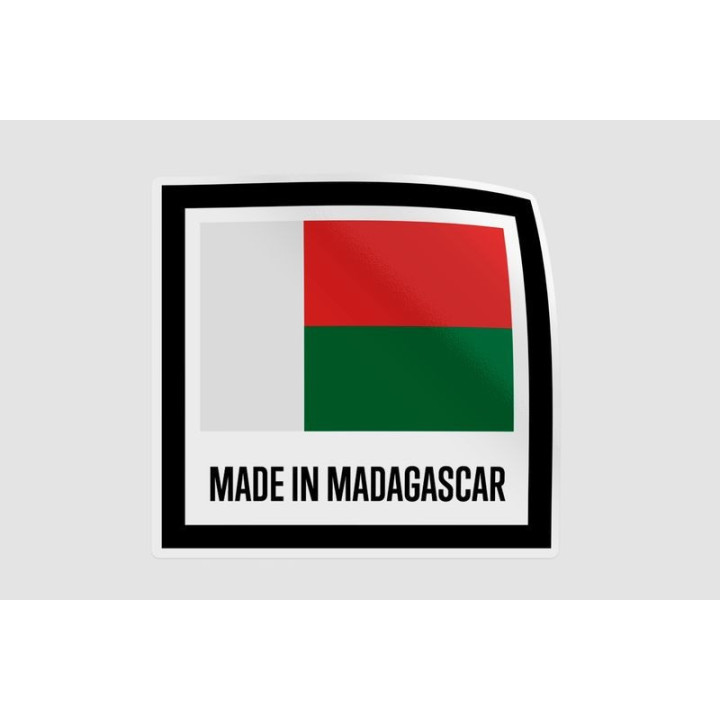 Madagascar Quality Style 3 Sticker - DecalsHouse