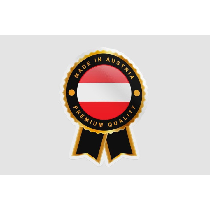 Made In Austria Label Style 2 Sticker - DecalsHouse