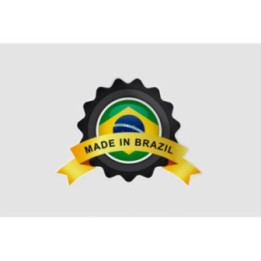 Made In Brazil Label Style 14 Sticker - DecalsHouse