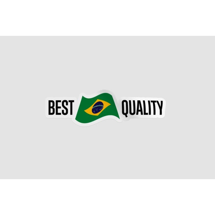 Made In Brazil Label Style 2 Sticker - DecalsHouse