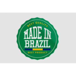 Made In Brazil Label Style 6 Sticker - DecalsHouse