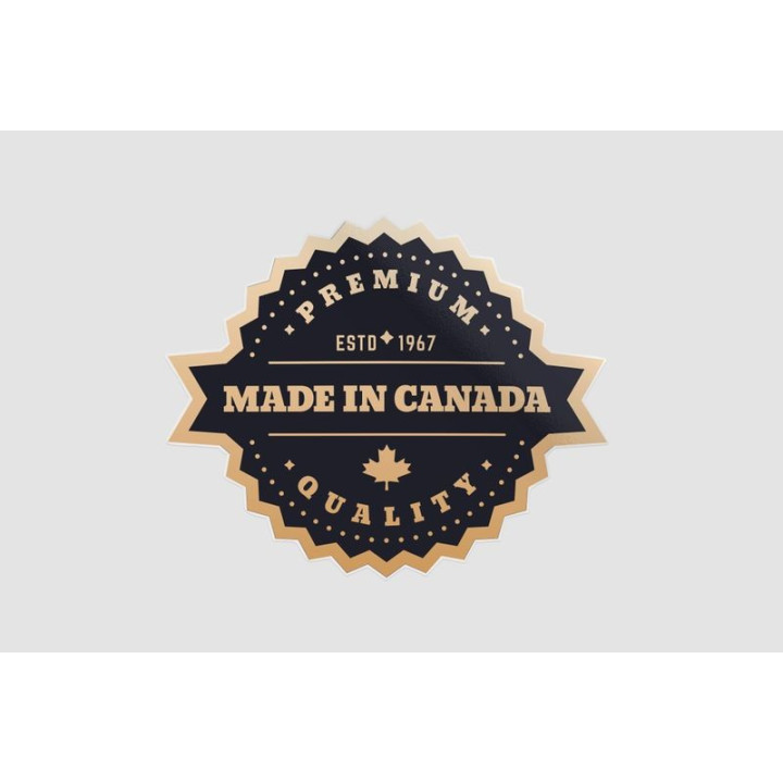 Made In Canada Badge Sticker - DecalsHouse