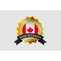 Made In Canada Emblem Badge Label Style 2 Sticker - DecalsHouse