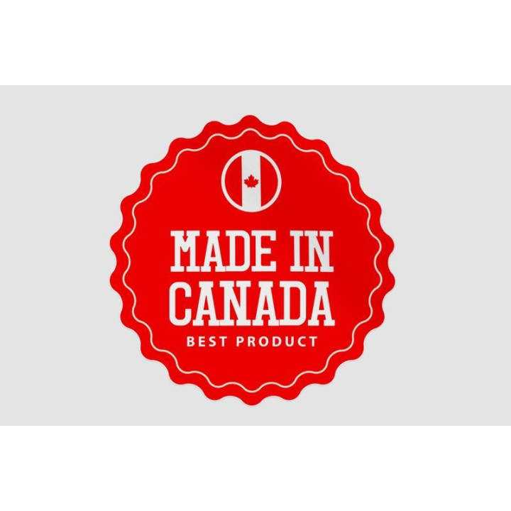 Made In Canada Label Sticker - DecalsHouse
