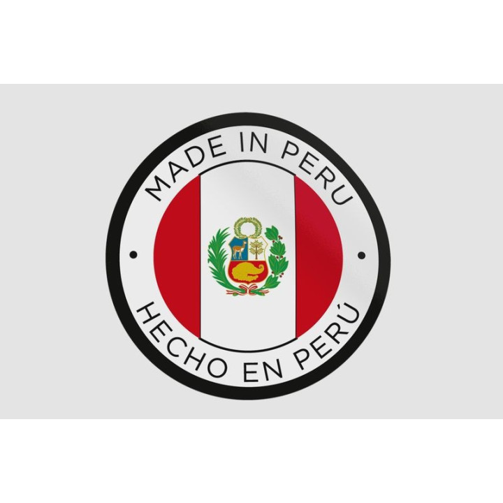 Made In Peru Style 2 Sticker - DecalsHouse