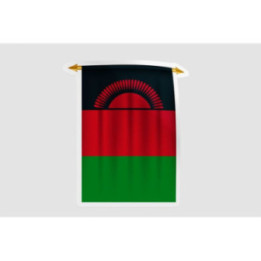 Malawi Flag Style 12 Sticker - DecalsHouse