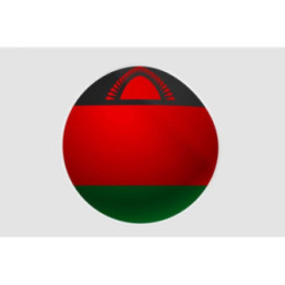 Malawi Flag Style 2 Sticker - DecalsHouse