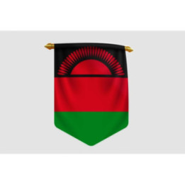 Malawi Flag Style 4 Sticker - DecalsHouse