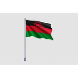 Malawi Flag Style 5 Sticker - DecalsHouse