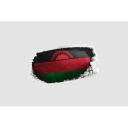 Malawi Flag Style 6 Sticker - DecalsHouse
