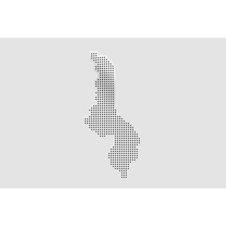 Malawi Map Sticker - DecalsHouse