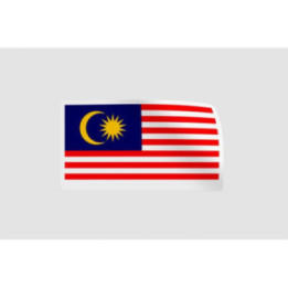 Malaysia Flag Sticker - DecalsHouse