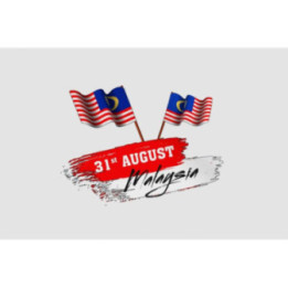 Malaysia Flag Style 7 Sticker - DecalsHouse