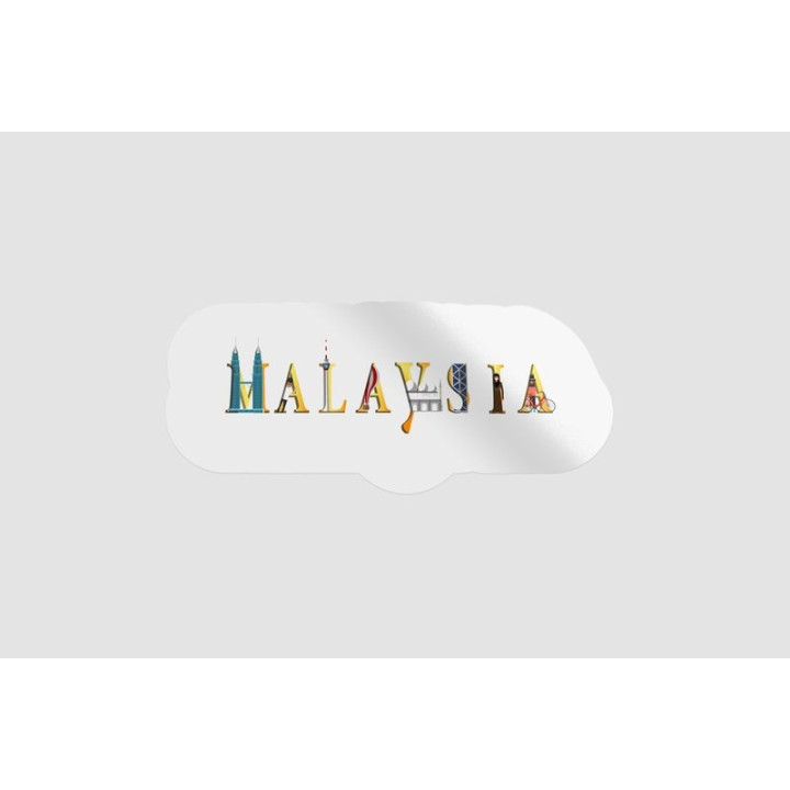 Malaysia Infographics Sticker - DecalsHouse