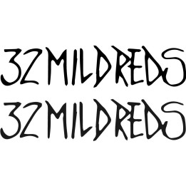 32 Mildreds Stickers – Alternative Rock Decals (2-Pack)