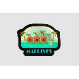 Maldives Sticker - DecalsHouse