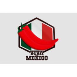 Mexico Flag Style 80 Sticker - DecalsHouse
