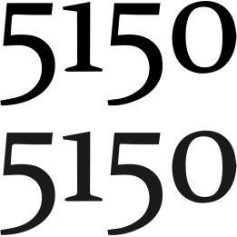 5150 Stickers – Van Halen Album Number Decals (2-Pack)