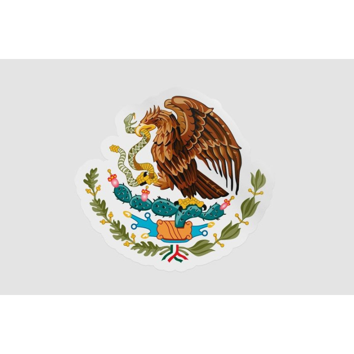 Mexico National Emblem Sticker - DecalsHouse