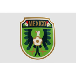 Mexico World Cup Soccer Badge Style 3 Sticker - DecalsHouse