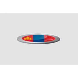 Mongolia Flag Style 7 Sticker - DecalsHouse