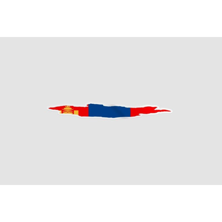 Mongolia Map Sticker - DecalsHouse