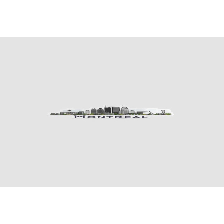 Montreal Canada City Skyline Sticker - DecalsHouse