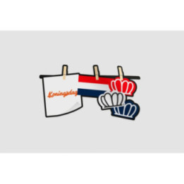 Netherlands Kingsday Sticker - DecalsHouse