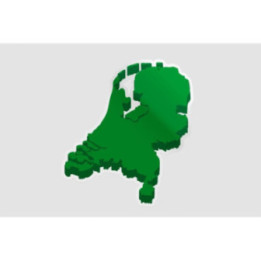 Netherlands Map Style 24 Sticker - DecalsHouse