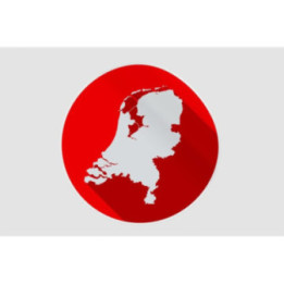Netherlands Map Style 33 Sticker - DecalsHouse