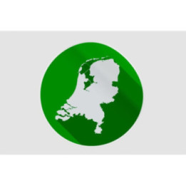 Netherlands Map Style 37 Sticker - DecalsHouse