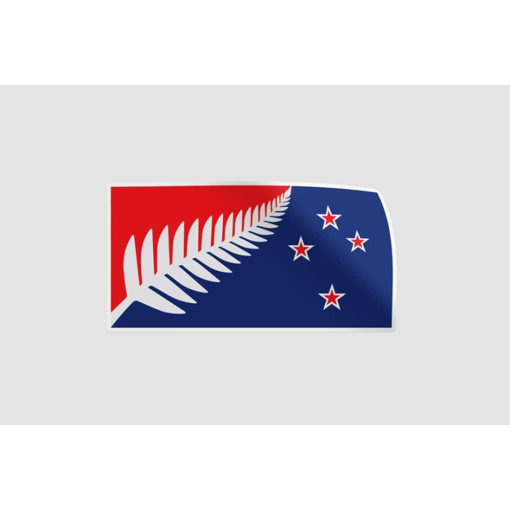 New Zealand Flag Style 5 Sticker - DecalsHouse