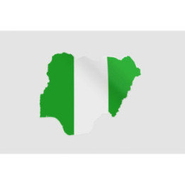 Nigeria Map Sticker - DecalsHouse