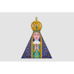 Nossa Senhora Aparecida Stickers – Catholic Decals (2-Pack)