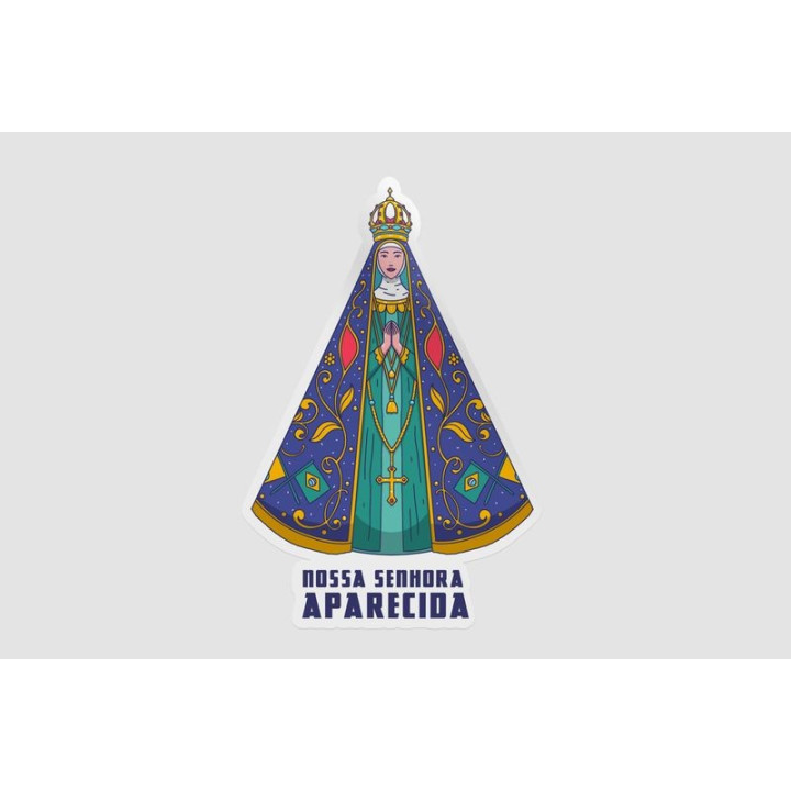 Nossa Senhora Aparecida Stickers – Brazil Patron Saint (2-Pack)