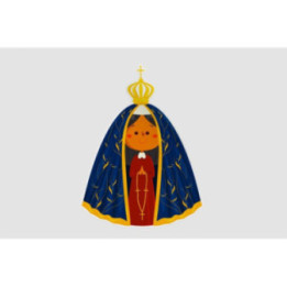 Nossa Senhora Aparecida Stickers – Catholic Decals (2-Pack)