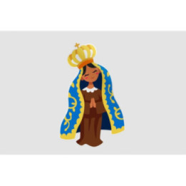 Nossa Senhora Aparecida Stickers – Catholic Decals (2-Pack)