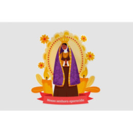 Nossa Senhora Aparecida Stickers – Catholic Decals (2-Pack)