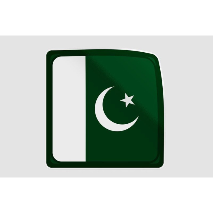 Pakistan Flag Sticker - DecalsHouse