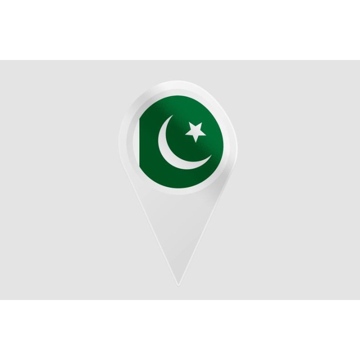 Pakistan Flag Style 10 Sticker - DecalsHouse