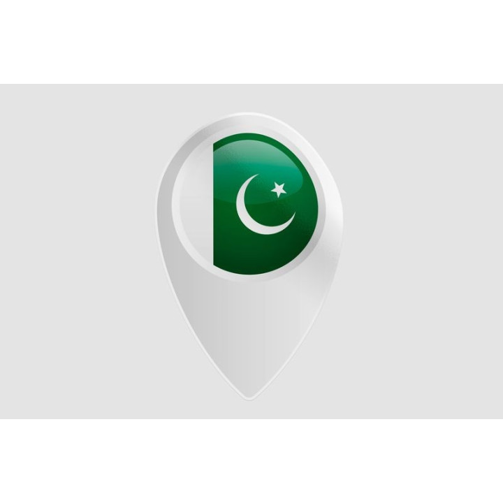 Pakistan Flag Style 29 Sticker - DecalsHouse