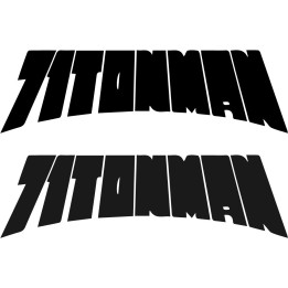 71Tonman Band Stickers – Doom Metal Decals (2-Pack)