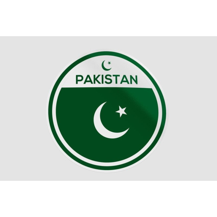 Pakistan Flag Style 65 Sticker - DecalsHouse