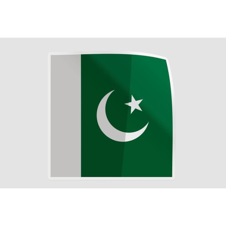 Pakistan Flag Style 79 Sticker - DecalsHouse