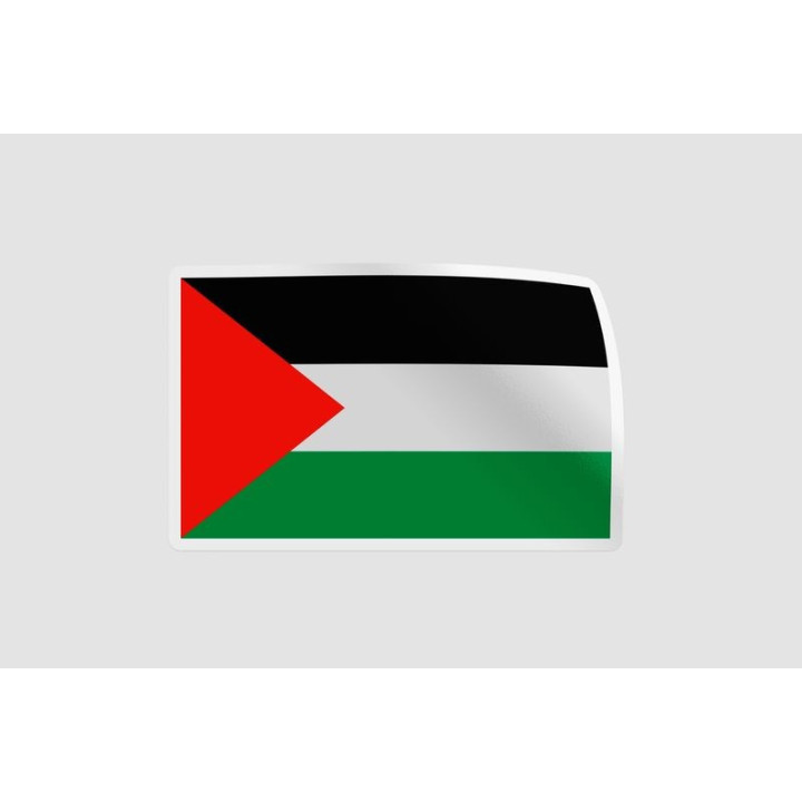 Palestine Flag Style 18 Sticker - DecalsHouse