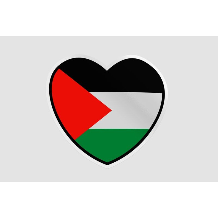 Palestine Flag Style 20 Sticker - DecalsHouse