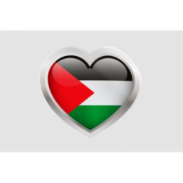 Palestine Flag Style 21 Sticker - DecalsHouse