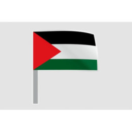 Palestine Flag Style 6 Sticker - DecalsHouse