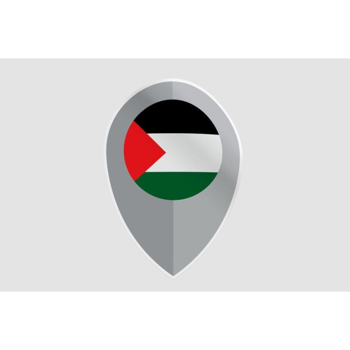 Palestine Flag Style 7 Sticker - DecalsHouse