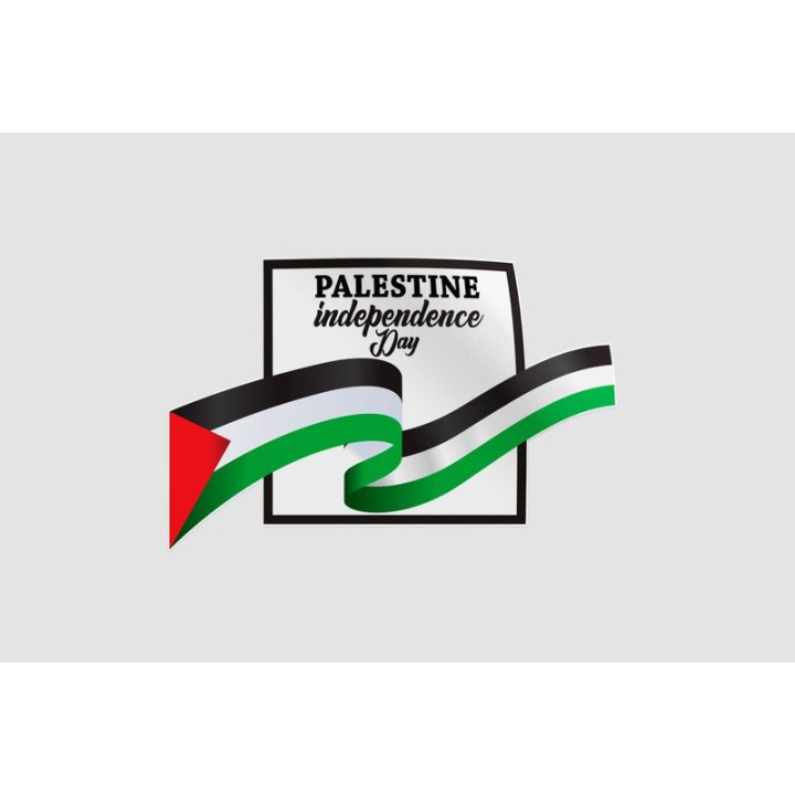 Palestine Independence Day Style 2 Sticker - DecalsHouse